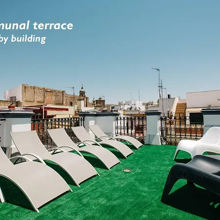 Hostly Acetres 1b-2b Center-fibre-conmunal Terrace-parking Optional Apartment